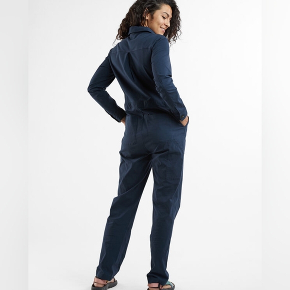 Title Nine GREEN Rosie Utility Jumpsuit - Picture 4 of 6